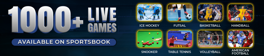 100000 Live Games indibet